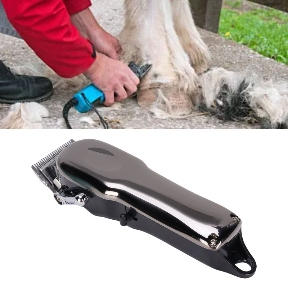 Low Noise Cordless Alloy Horse Clipper Kit 1500mAH for Horse, Dog, Cat