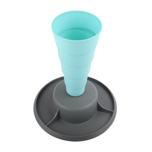 Adjustable Piping Tip Organizer and Cake Decorating Stand with Foldable Heat Resistant Design