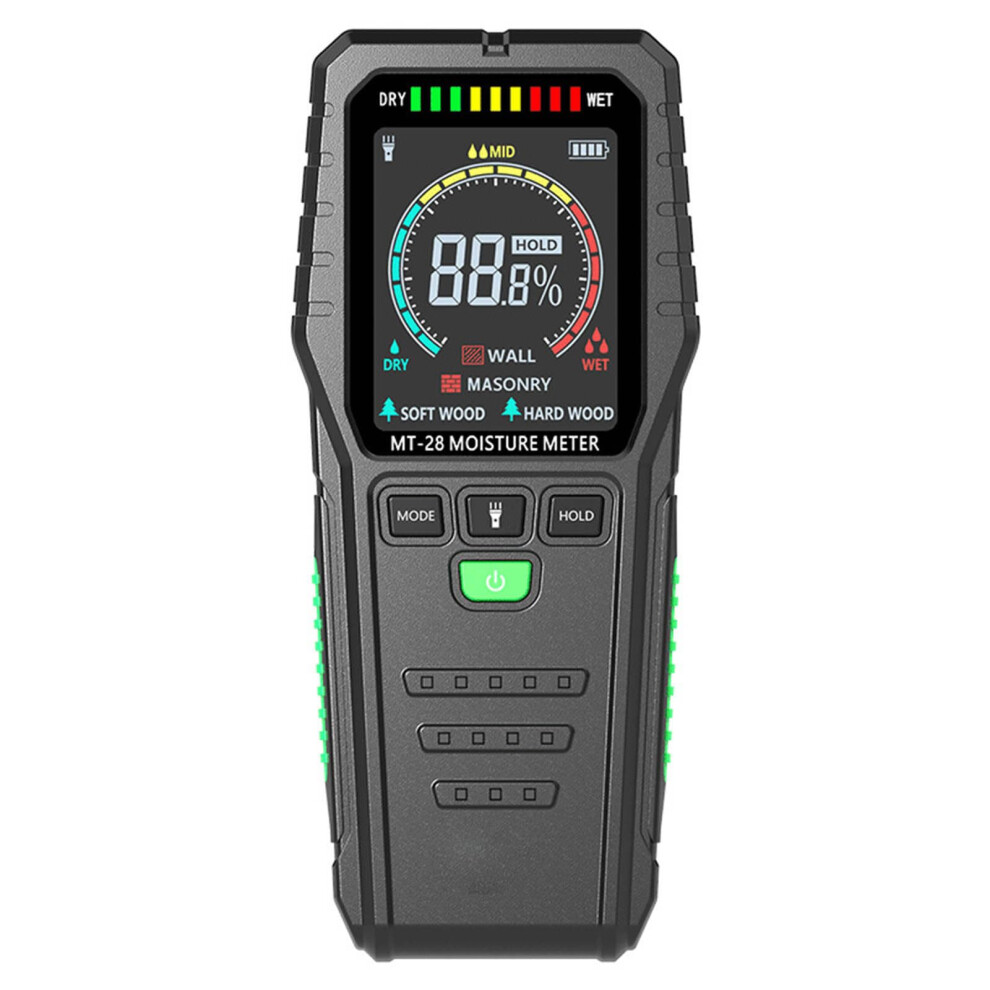 Pinless Moisture Meter For Wood And Drywall With Accurate Noninvasive Deep Scanning Lcd Display 9199774869355
