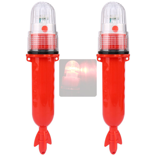 Compacts 3V LED Boats Light For Fish Attraction-Single flash