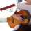 Guitar Amplifier PU Leather Handle Quick Install Guitar-brown 5