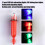Marine Grade LED Fish Lures Light With 3V Power-Double flash 5