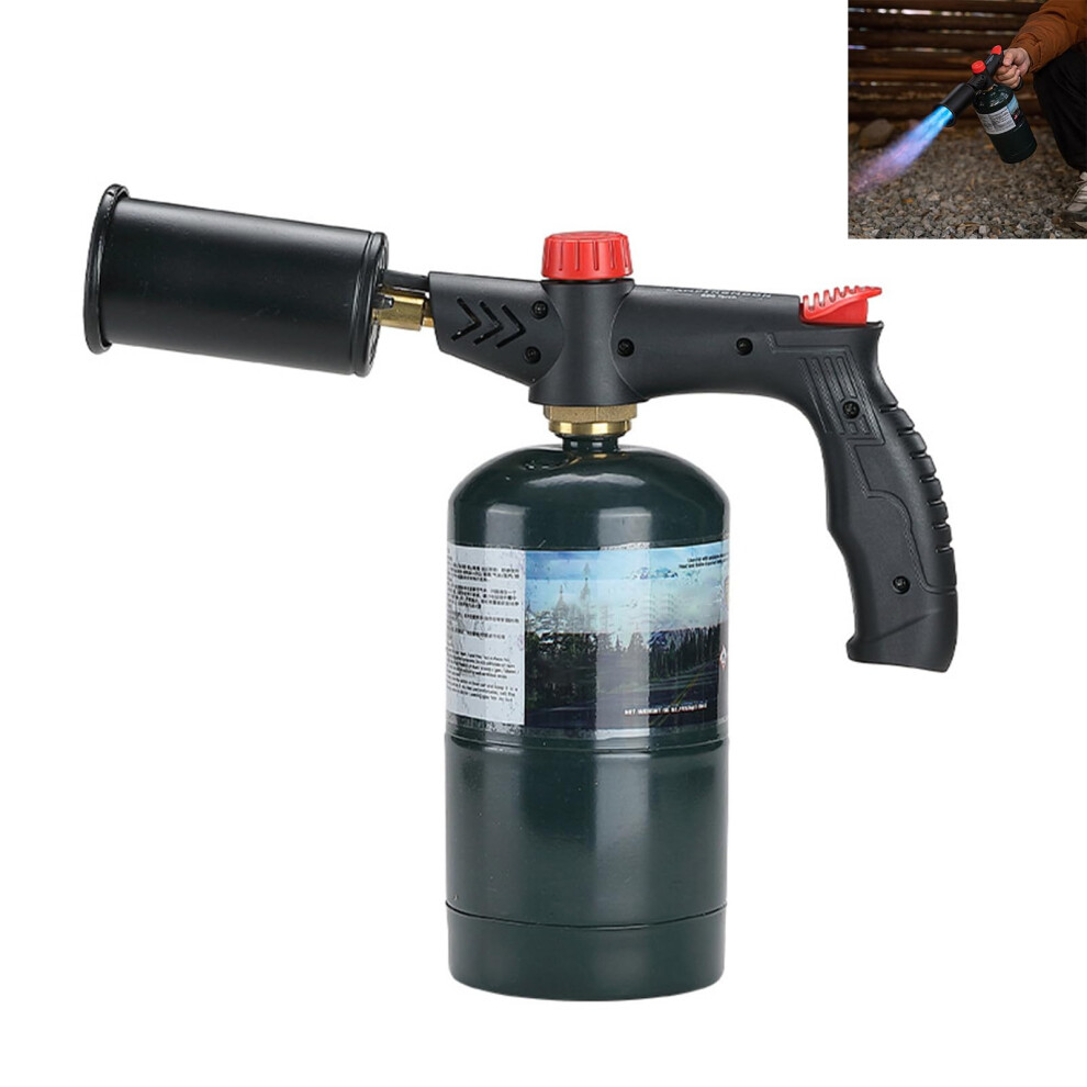 Propane Torch Gun With Adjustable Flame Control For Cooking, Bbq, Welding And Home Improvement 9094768192399