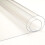 Clear Tablecloth For Rectangle Table Protector 80x135cm PVC 1.6mm Heavy Duty Waterproof Wipeable Transparent 5