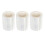 3 Rouleaux De Film Plastique Brodé Pour 4