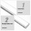 2Pièces Support Notes Aluminium Argenté Organiseur Commandes Cuisine 6