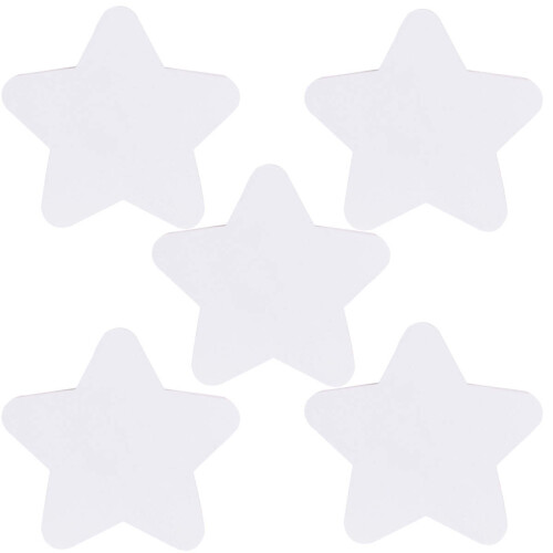 10Pièces Planches De Dessin Blanches En Coton Pour Artistes Loisirs