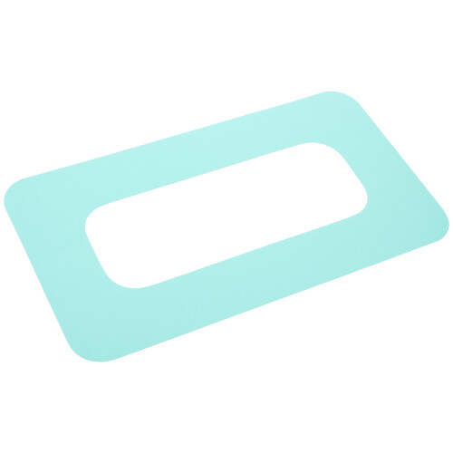 4Pcs Sky-Blue Paddle Fin Box Repairing Patch PVC Surfboard Accessory 2