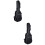 2Pcs Black Guitar Case Cover Double Straps Pad Thick Padding Bag 4