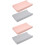 4Pcs Breathable Cotton Changing Pad Covers Assorted Color for Baby 5