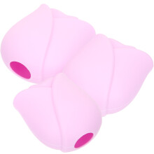 9Pcs Purple Silicone Makeup Brush Covers Travel Protective Holders