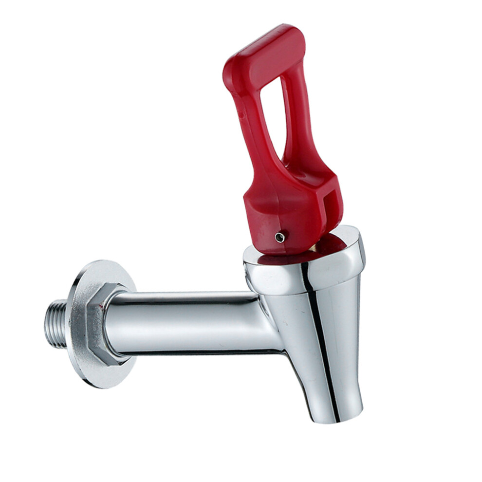 6Pcs Commercial Copper Faucet Silver Single Handle Water Tap 3613452624860