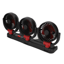 3-Kopf-KühelfAn mit Handyhalter, 24V, tragbarer Auto-Ventilator