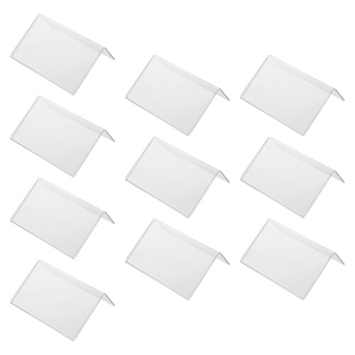 50Pièces Présentoir Étiquette Prix Petit Format Pour Table 2