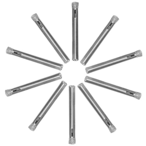 30 Pcs 6mm Drill Bits Glass And Tile Hollow Core Drill Bits Extractor