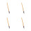 4Pcs Bamboo Craft Dip Pen Multicolor Flat Tip for Calligraphy Writing 4