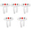 5Pcs Traditional Japanese Cotton Headbands Adjustable Karate Chef Use 5