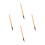 4Pcs Bamboo Craft Dip Pen Multicolor Flat Tip for Calligraphy Writing 10
