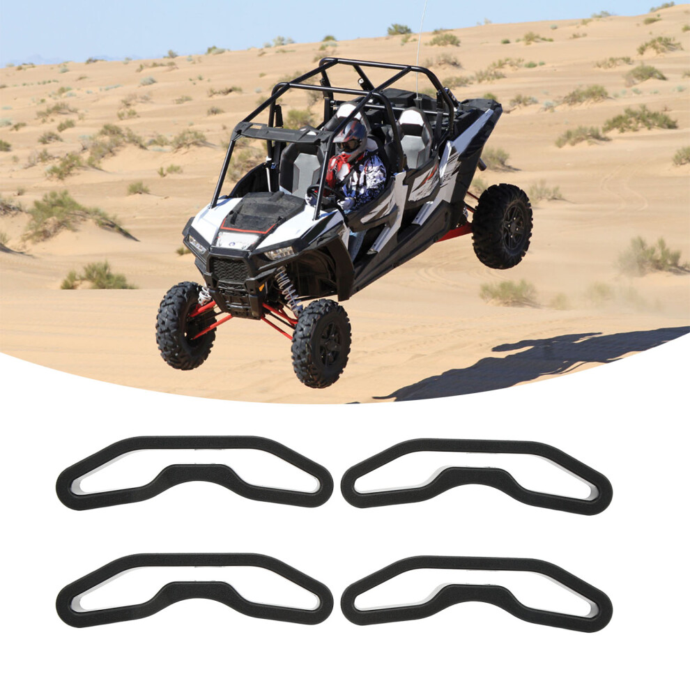 4 Pcs Utv Seat Belt Bezel Insert Fit For Rzr Xp 1000 2014Â2019 7681380631331