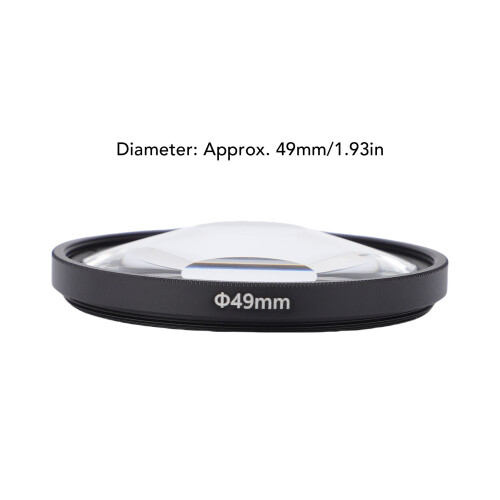 49mm Wirbel-Halo-Verzerrungsfilter optisches Glas 1