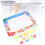 Wasser-Doodle-Matte 10080 cm mit Stiften, bunt 7