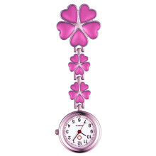 Lapel Watch For Medical Professionals, Clip On Fob Watch With High Quality Quartz Movement, Precise Time Keeping Stainless Steel Watch Featuring Brigh