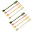 Silicone Scraper Set Double Scraper Jam Cream Deep Bottle Extended Spatula Jam Spoon Spatula Cake Scraper 1