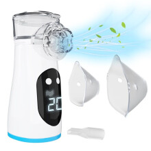 Portable Nebulizer for Adults and Kids, Handheld Nebulizer Rechargeable Smartinhaler Auto Nebulization for Travel Home