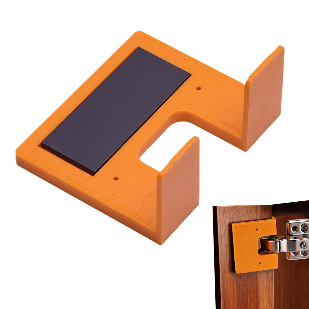 Magnetic Door Hinge Jig With Precision Alignment And Nodrill Installation For Cabinet And Door 9199774872362