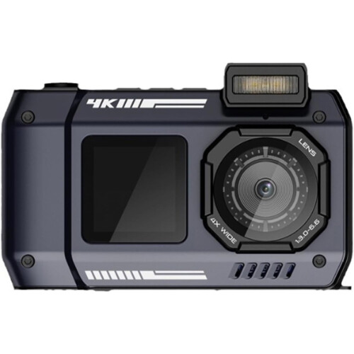 Underwater Camera 10m Waterproof Dual Screen ABS Durable Digital Camera for Snorkeling 1