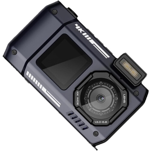 Underwater Camera 10m Waterproof Dual Screen ABS Durable Digital Camera for Snorkeling 2