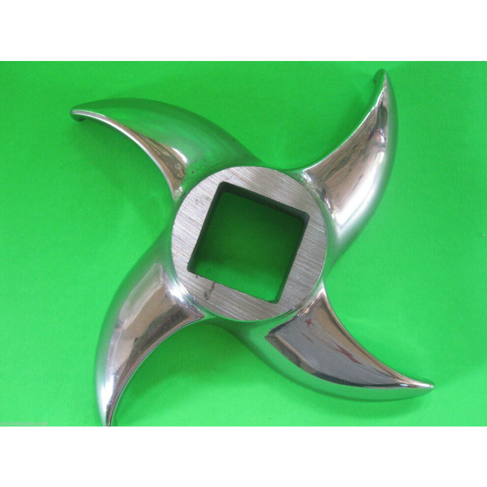 #42 Stainless Steel Meat Grinder Blade Knife Replacement For Hobart Biro Berkel Heavy Duty Use 9094768193600