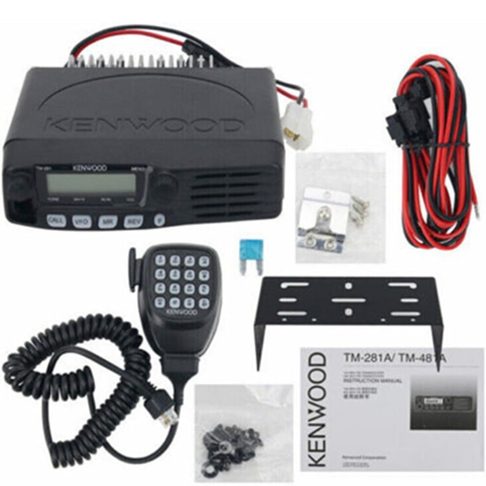 Tm281a 65W Vhf Mobile Radio For Car Truck, Long Range 2 Meter Ham Radio Transceiver With 200 Channels 9187378070864