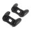2er Pack Switch 2 Controller Handgriffe, ergonomisch, rutschfest, ABS, 15x10x4,5cm 16