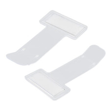 Parking Ticket Holder Set, Transparent Clip Prevents Ticket Loss, Reusable for Car and Home