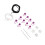 Silikon-Maschenhalter-Set – PVC/Nylon 12