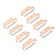 4 Paar Metalluhrenarmband-Adapter & Ösen 18-22mm Schnellverschluss