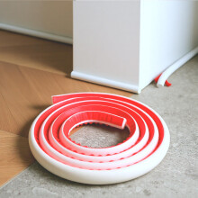 Peel and Stick Baseboard Trim, 1/2 x 197in Waterproof Flexible Rubber Molding for Wall and Floor