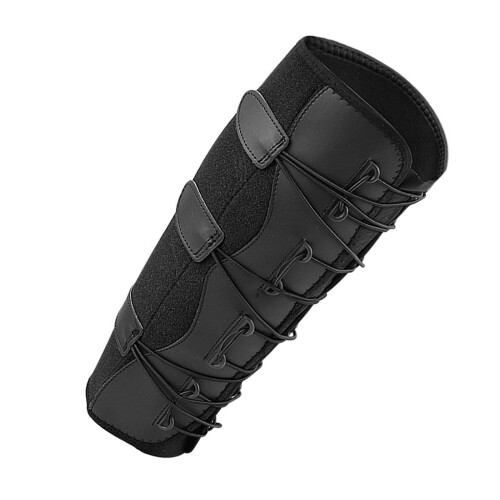 Manchon de mollet athlétique, cordon élastique réglable, attelle