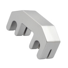 Metalen Viool Mute Dempers Klauwstijl Viool Oefendempers-Chroom