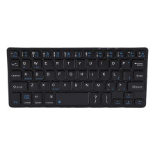 Wireless Bluetooth Keyboard 59 Keys, Rechargeable 300mAh, Compact 19.5x8.5cm