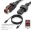 Barcode Scanner Cable for POS & USB Printer, PVC, 1.8m 5