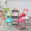 Office Meeting Chair with Writing Board, Ergonomic Lumbar Support, Foldable Stackable Black 3