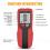 Rote tragbare Wandstiftfinder, LCD-Display, 16,76,63,4 cm 6