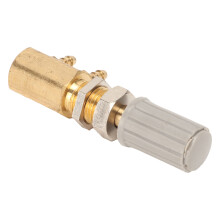 Copper Dental Water Valve F Type 3mm Regulating Valve for Reclining Chairs