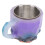 Große lila 320 ml multifunktionale Kristallharz-Kaffeetasse mit Griff 11