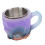 Große lila 320 ml multifunktionale Kristallharz-Kaffeetasse mit Griff 7