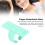 Righello endodontico professionale in plastica con punta per dentisti, verde 4