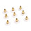 200 τεμάχια διαφανείς πλάτες σκουλαρικιών, ασφαλιζόμενες πλάτες σκουλαρικιών για 7