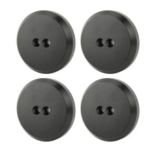 4pcs Black Aluminum Jack Pad Adapter for Corvette C5-C8 & Porsche 911/Boxster